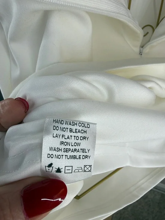 NEW Superdown Stevie Sweetheart Strapless Mini Dress - Medium - White - NWOT - Picture 15 of 16